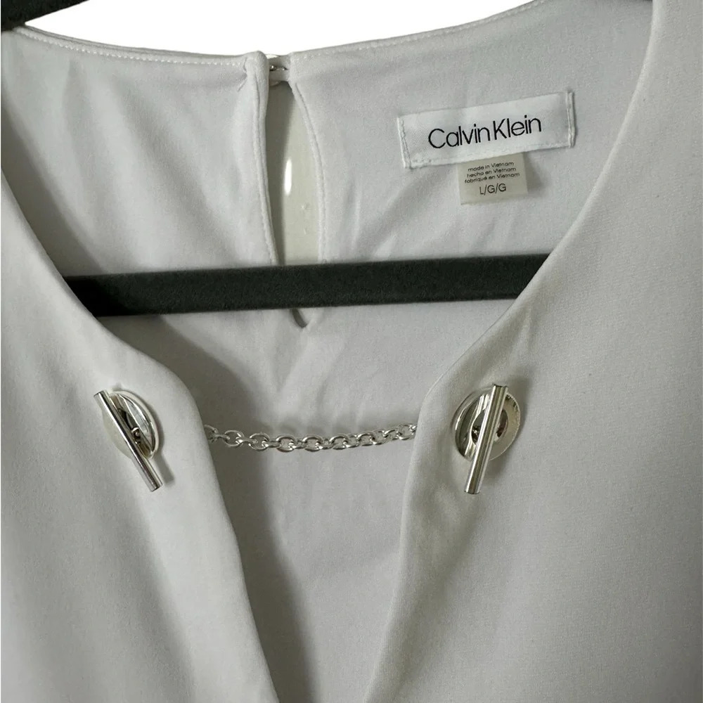 Calvin Klein Chain Tank Top - Picture 2 of 5